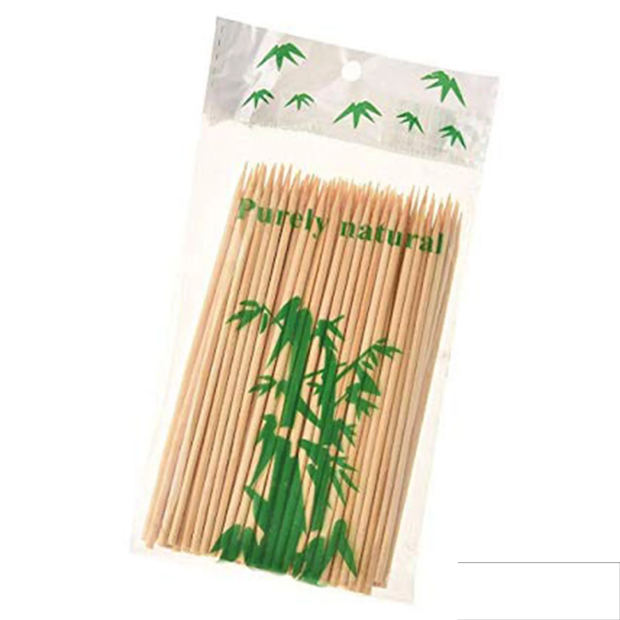 1116 Natural Bamboo Wooden Skewers / BBQ Sticks for Barbeque and Grilling