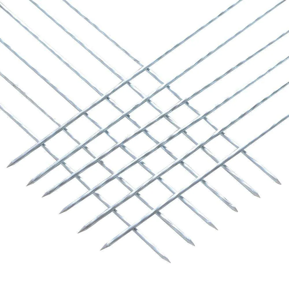 2224 BBQ Tandoor Skewers Grill Sticks for Barbecue (Pack of 12)