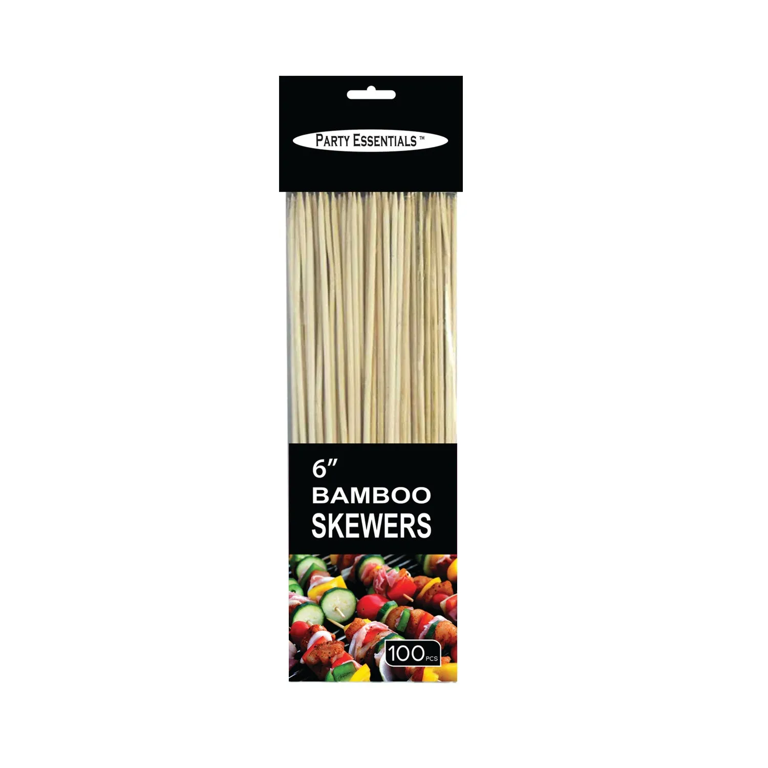 6" Bamboo Skewers - 100ct