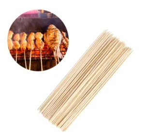 9" Bamboo BBQ Shish Kebab Skewers, 100 PC Set