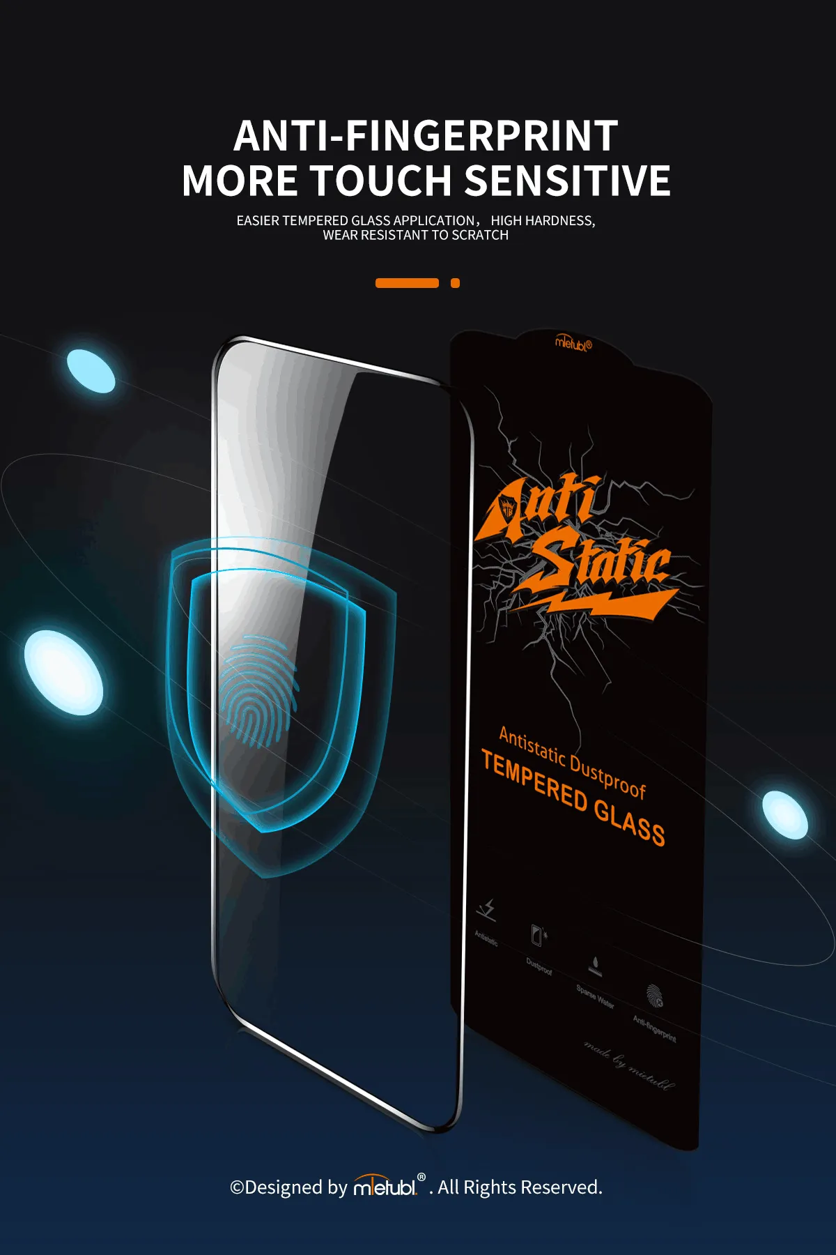 Antistatic screen protector