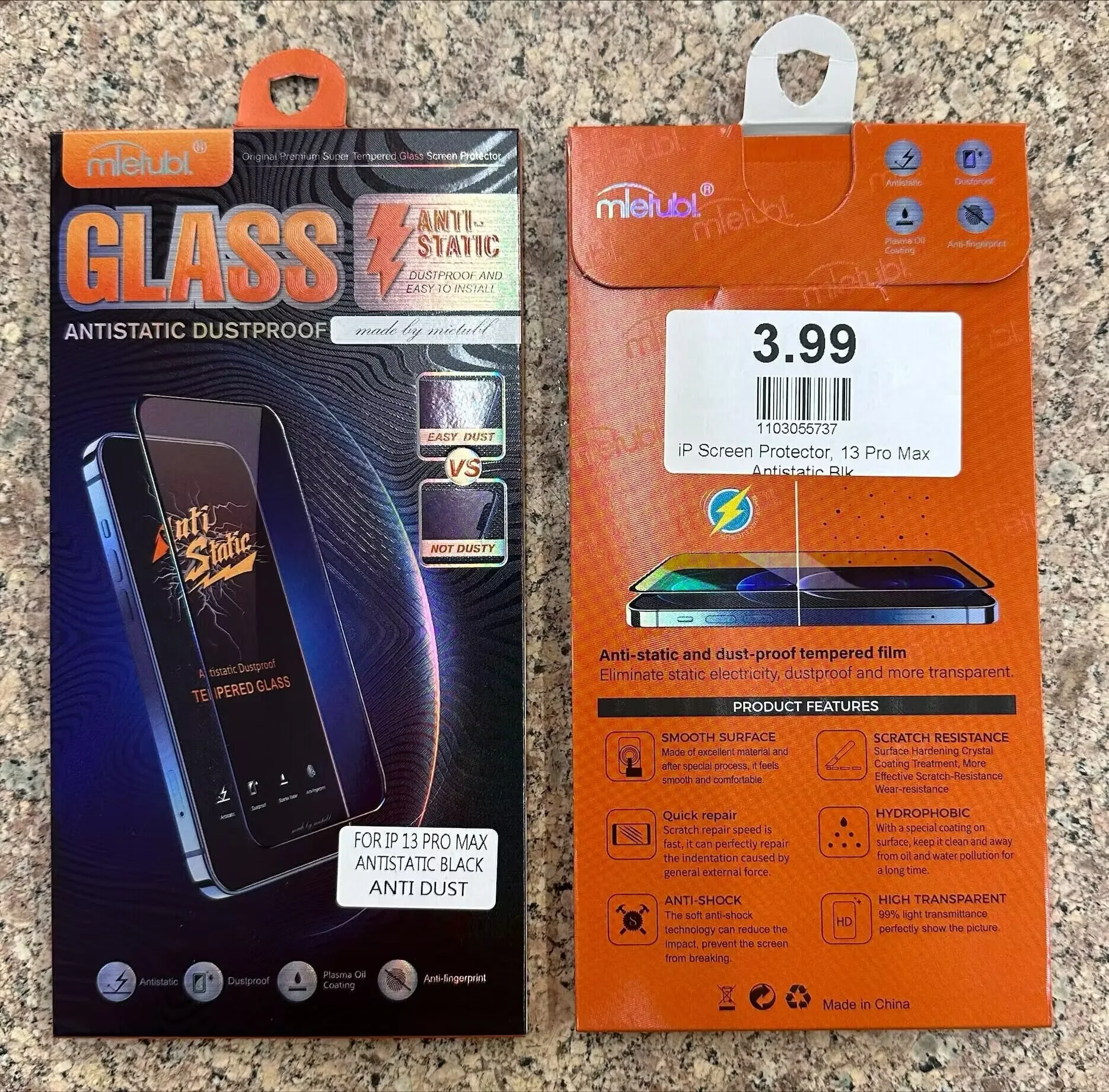 Antistatic screen protector