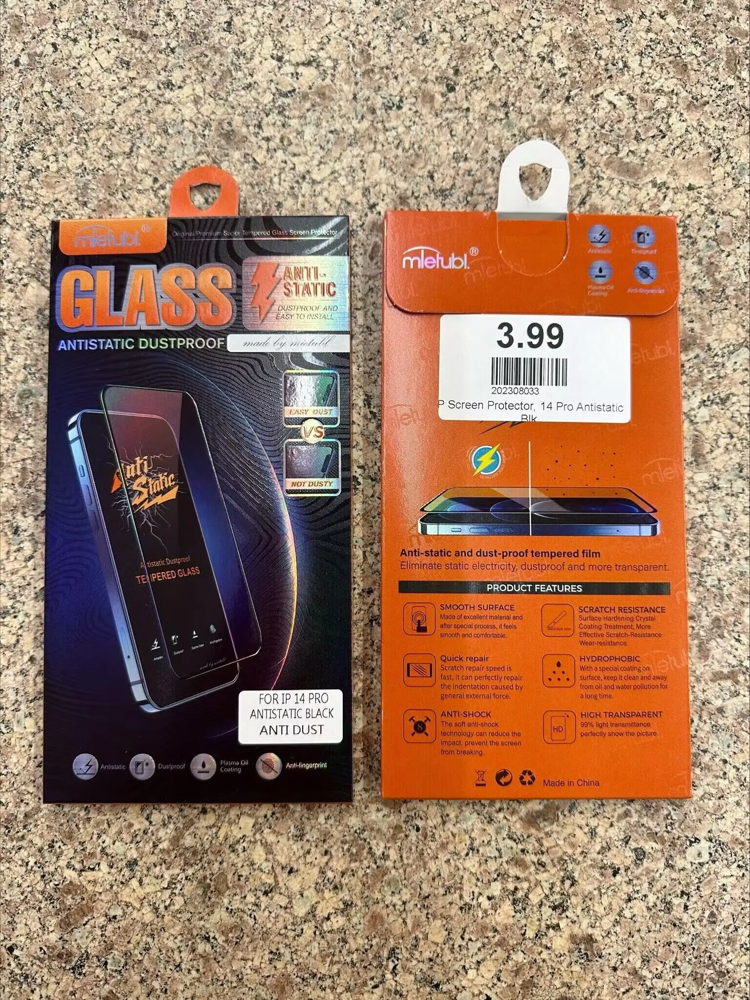 Antistatic screen protector