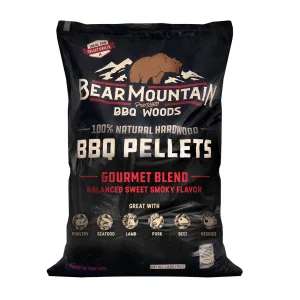 Bear Mountain BBQ All-Natural Hardwood Blend Smoker Pellets, 20 Pounds (Used)