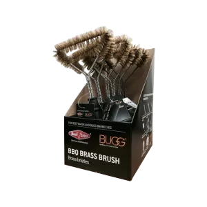 BeefEater Brass Barbecue Brush (Y-shaped) Accessory - 6 pack