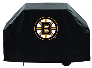 Boston Bruins HBS Black Outdoor Heavy Duty Breathable Vinyl BBQ Grill Cover