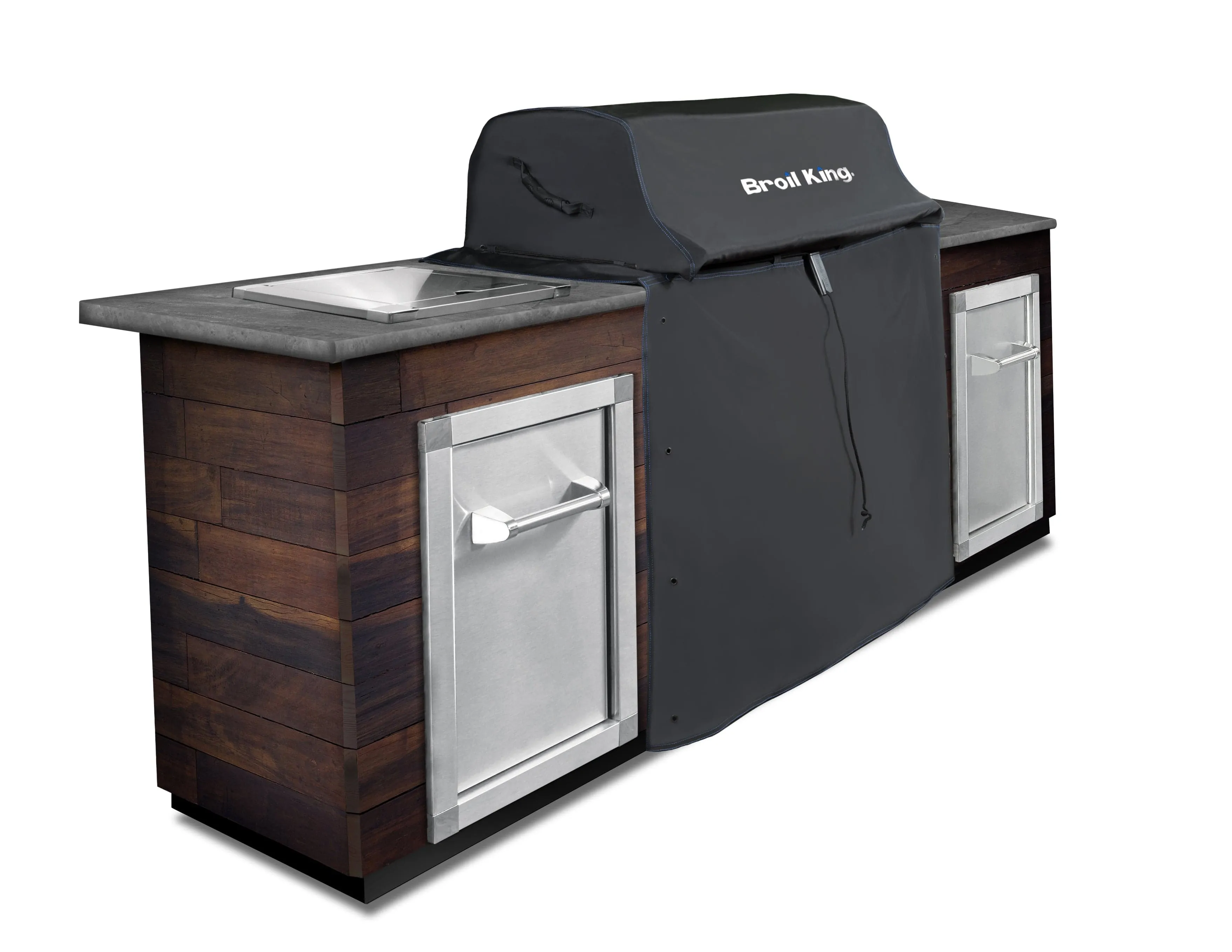 Broil King 68592 Premium Built-in Bbq Cover 34-inch Fits Selected Imperial And Regal Series