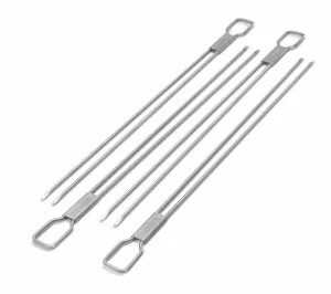 Broil King Dual Prong Stainless Steel Skewers