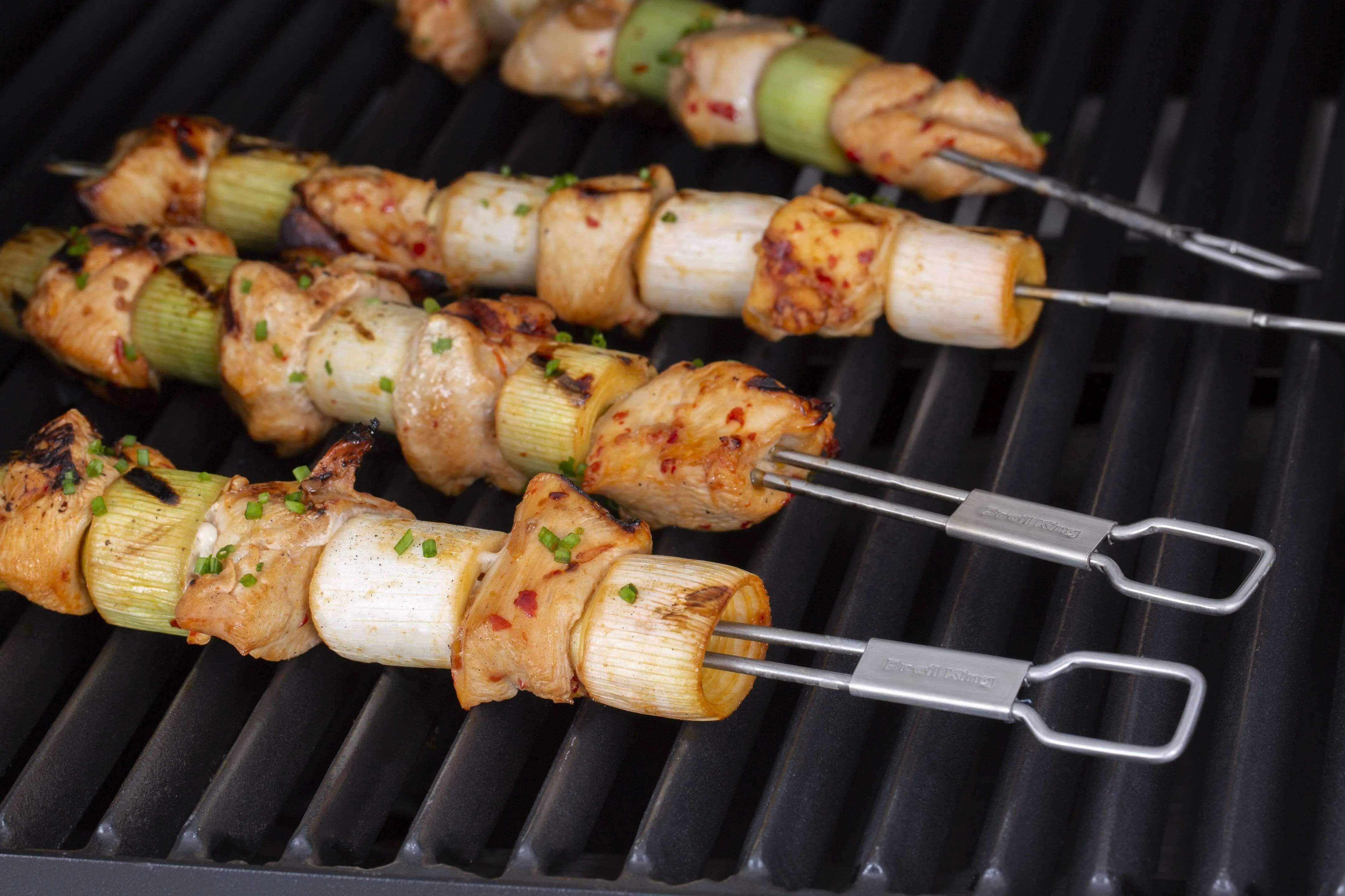 Broil King Dual Prong Stainless Steel Skewers