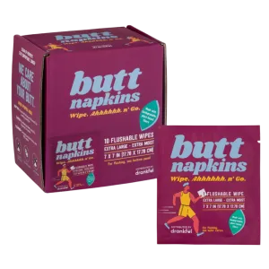 Butt Napkins - Butt Napkins - 10 Pack