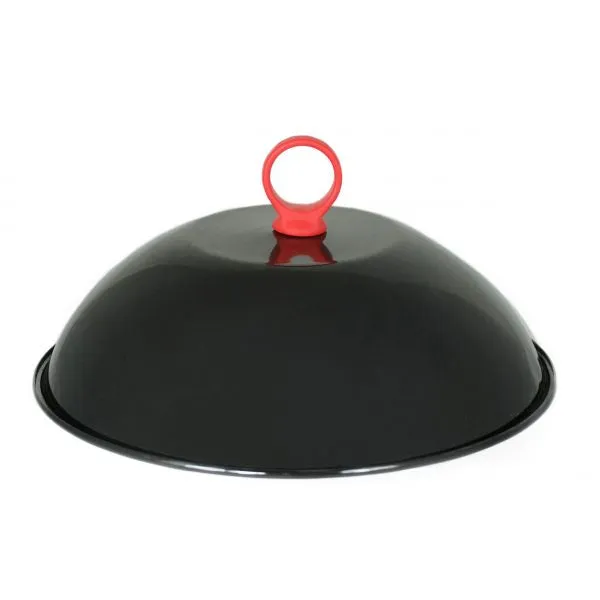 Charcoal Companion Enameled Grill Dome w/ Soft Grip Handle