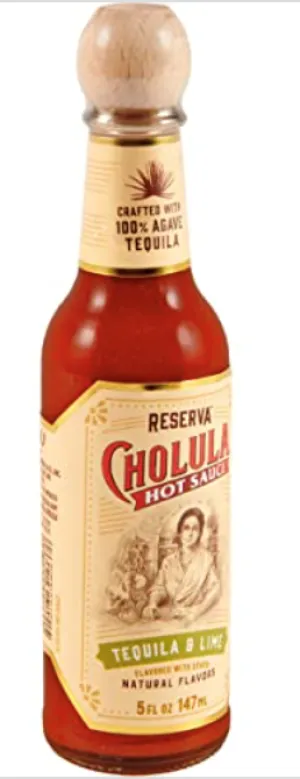 Cholula Tequila & Lime Reserva Hot Sauce 5oz(BEST BY:FEB24)