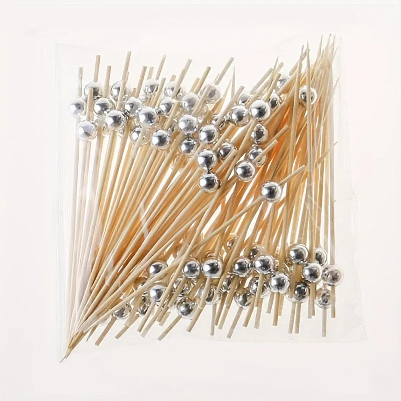 Elegant Handmade Bamboo Cocktail Picks for Deluxe Party Appetizers