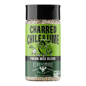 Fire & Smoke Society - Charred Chile & Lime Seasoning