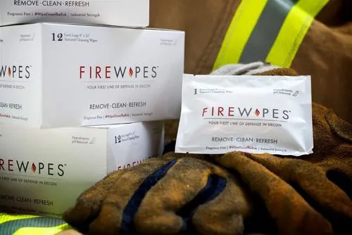 Firewipes On-Scene Firefighter Skin Decontamination Wipes