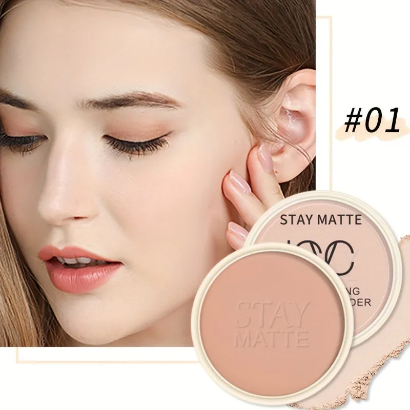 Flawless Matte Finish Setting Powder - Waterproof, Oil-Control & Pore-Blurring, Brightens All Skin Tones