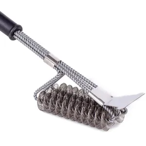 Grill Brush and Scraper, 3 in 1 BBQ Cleaner.