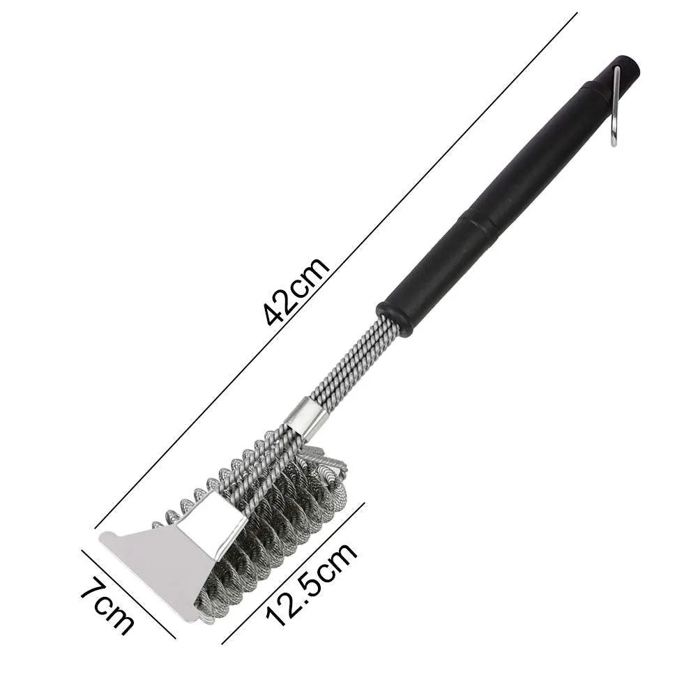 Grill Brush and Scraper, 3 in 1 BBQ Cleaner.