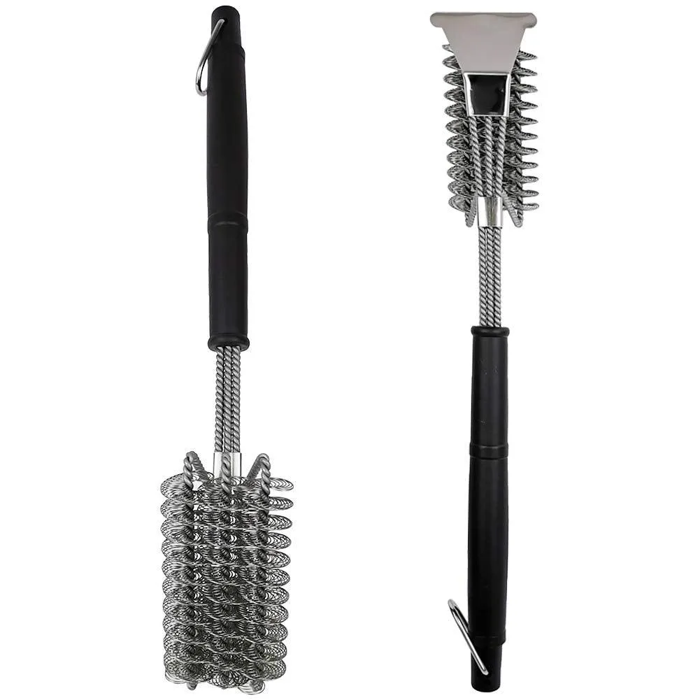 Grill Brush and Scraper, 3 in 1 BBQ Cleaner.