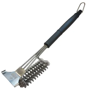 Grill Brush - Stainless Steel Coil - Bristle Free