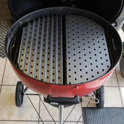 GrillGrate 22″ Half-Moon for Kettles, Barrels & Drums 21HALFMOON