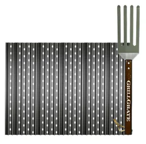 Grillgrate Replacement GrillGrate Set for Crown Verity Estate Series 30 (Custom Cut) CC20.875-24-5G