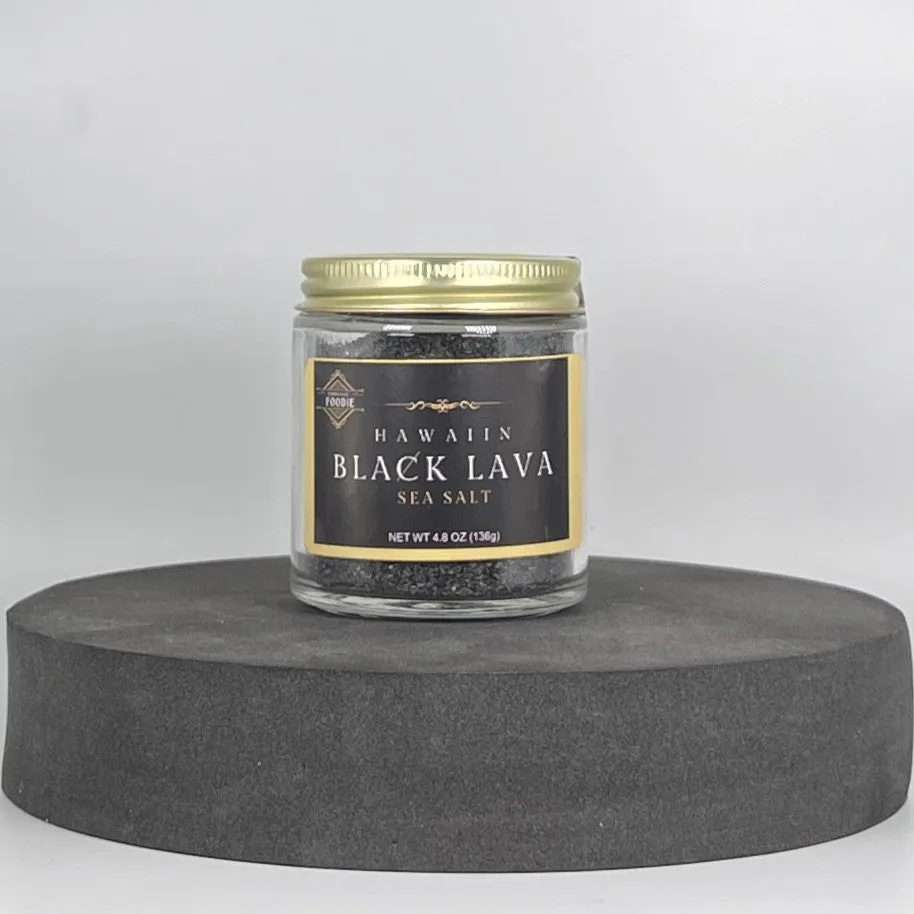 Hawaiian Black Lava Salt