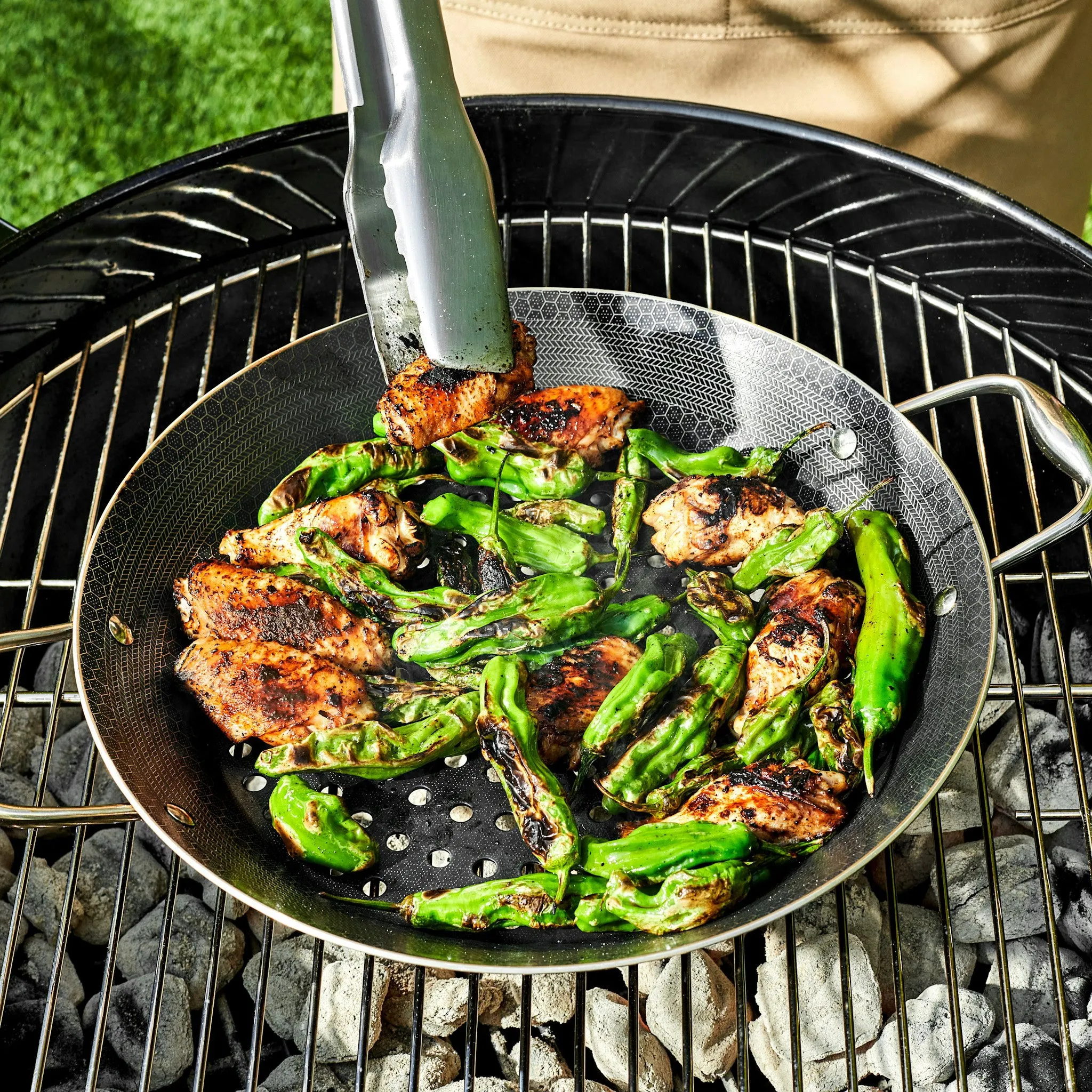 Hybrid BBQ Grill Pan