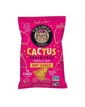 Jalapeno Hot Sauce Cactus Tortilla Chips