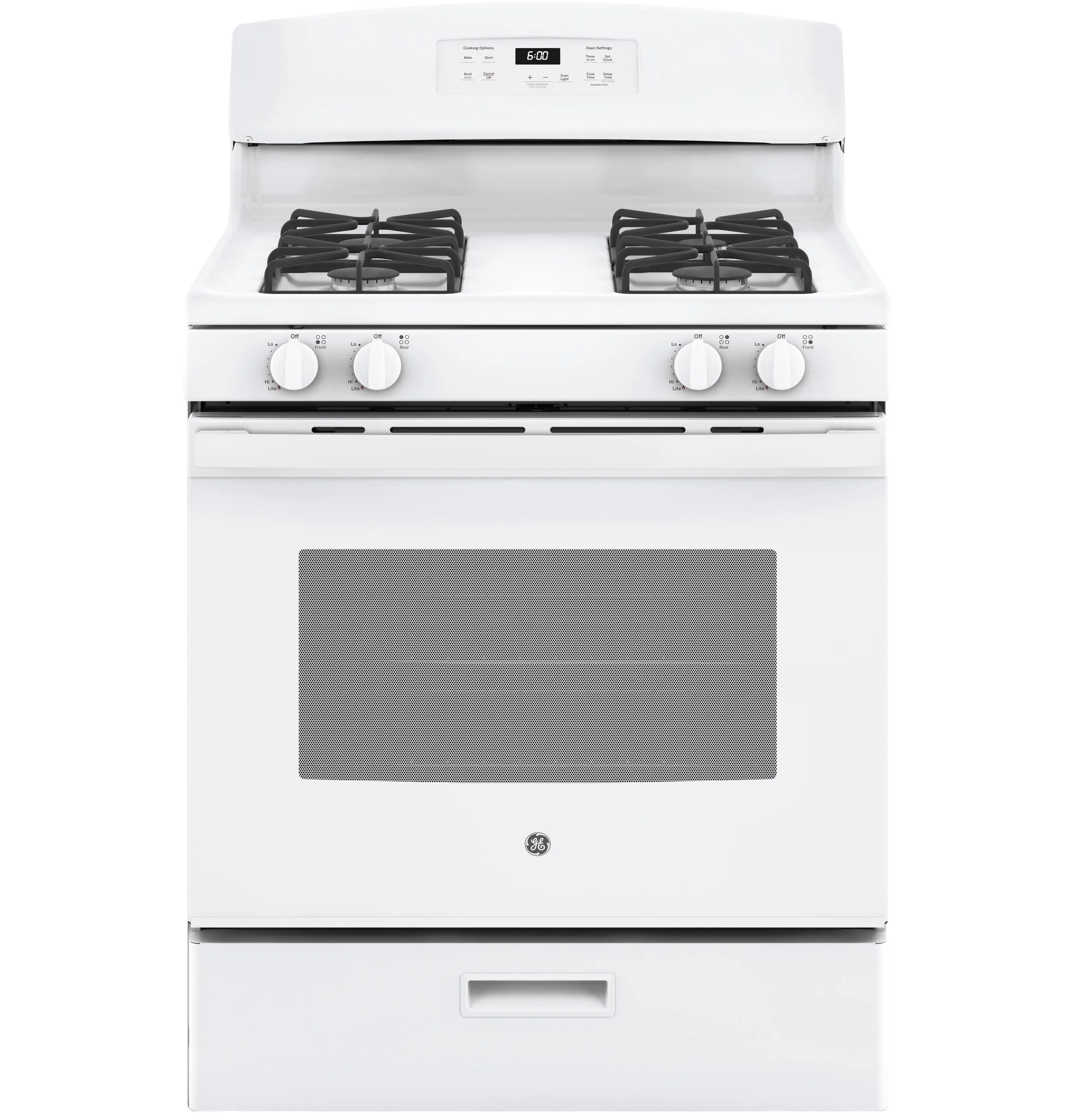 JGBS60DEKWW GE® 30" Free-Standing Gas Range