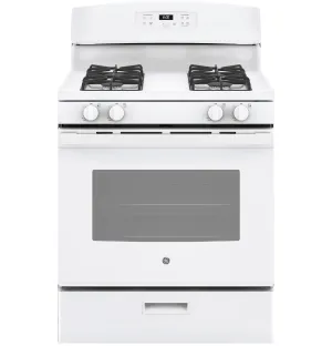 JGBS60DEKWW GE® 30" Free-Standing Gas Range