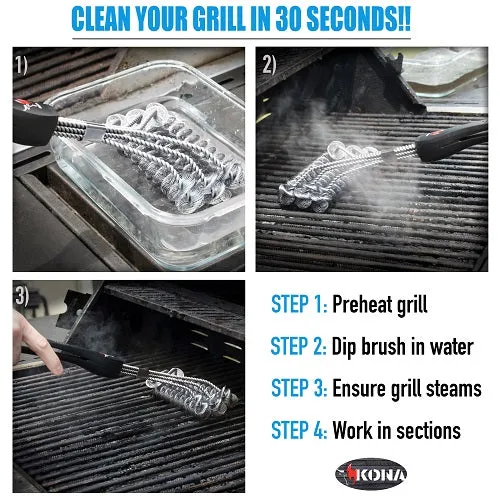 Kona safe/clean Grill Brush