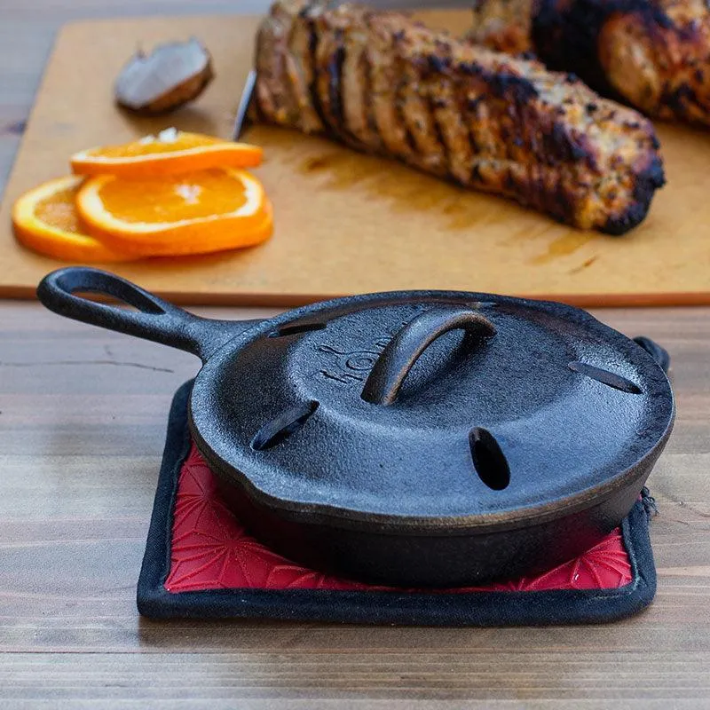 Lodge 6.5" Seasoned Cast Iron Smoker Skillet