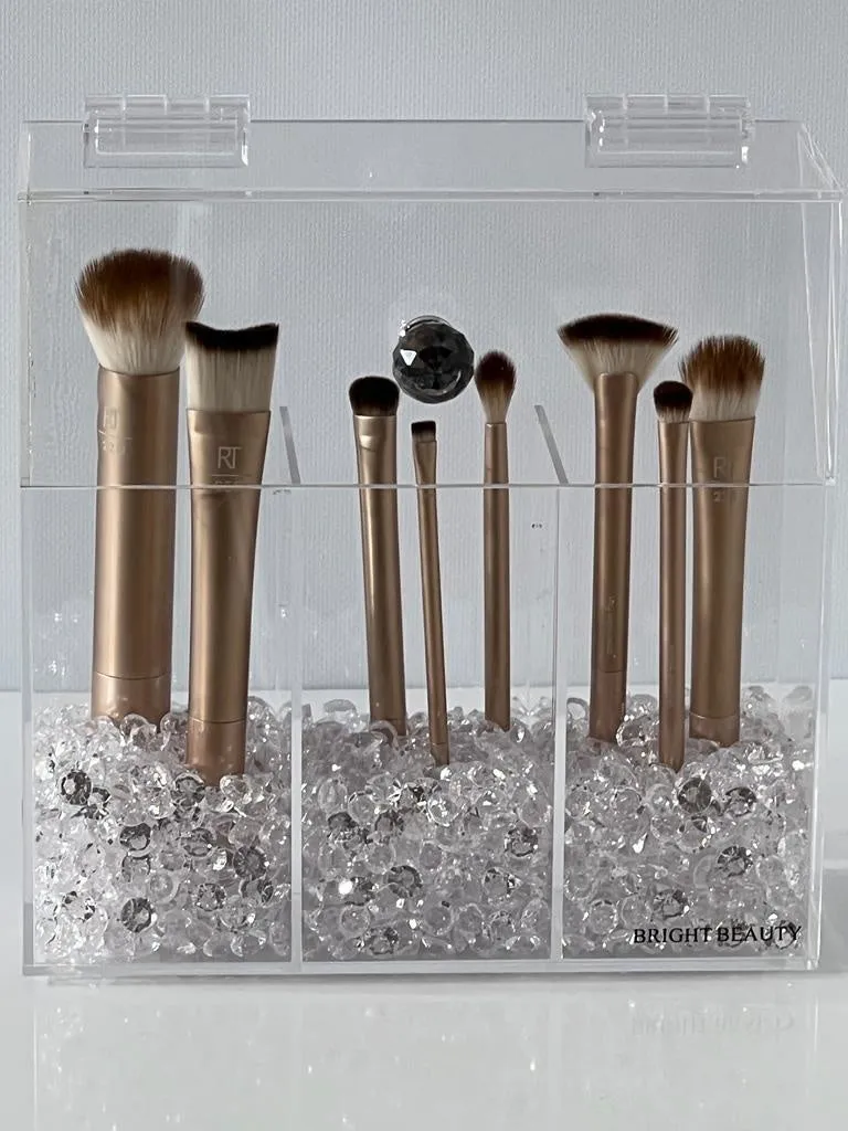 Make up organizer crystals