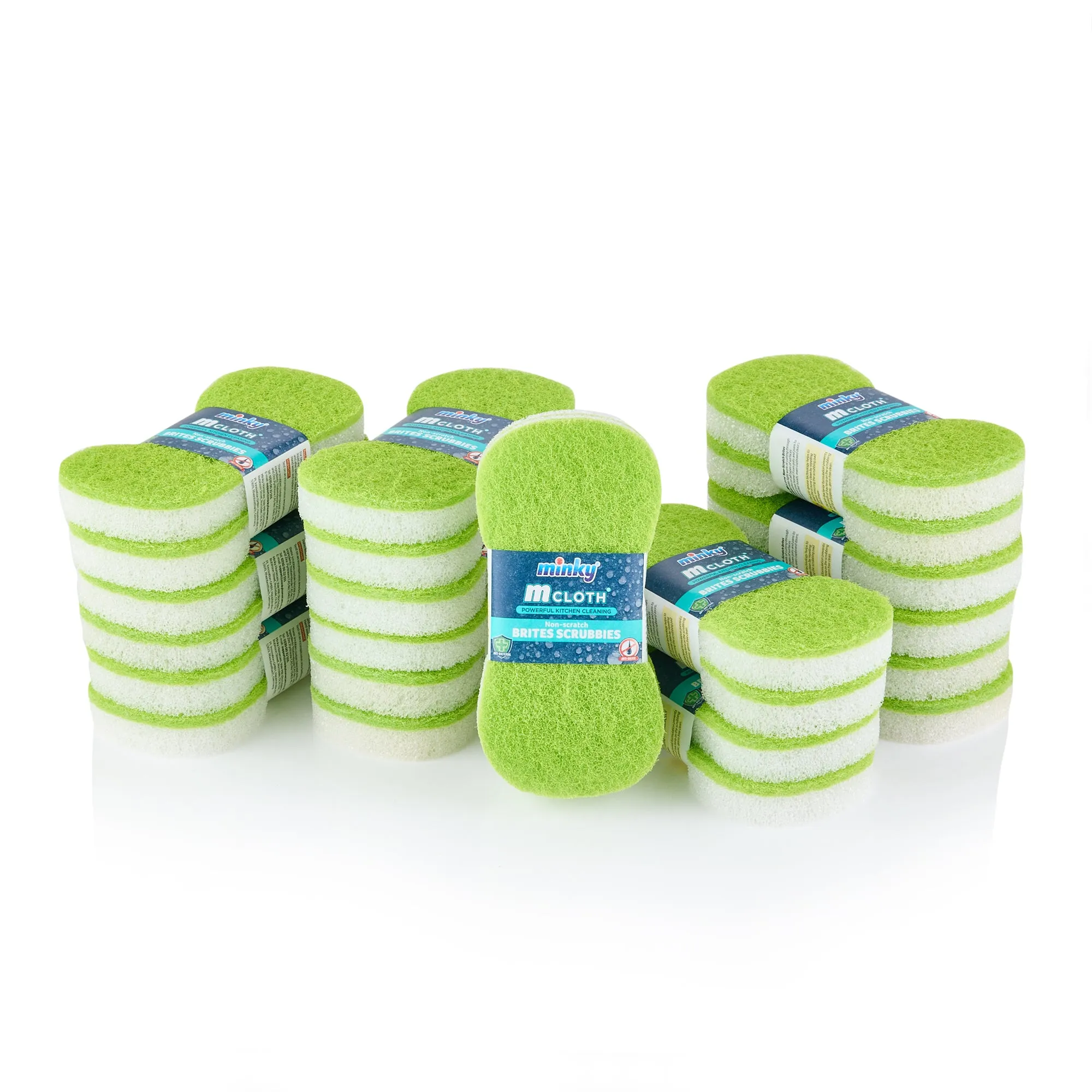 Minky Brites Scrubbies Pack of 24