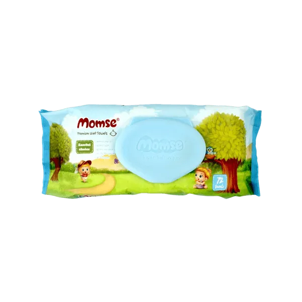 MOMSE PREMIUM WET BABY WIPES 72PCS