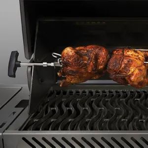 Napoleon Bbq 69711 Napoleon Stainless Steel Heavy Duty Rotisserie Kit With Square Spit Rod