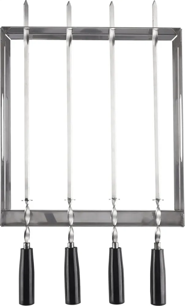 Napoleon Bbq 70014 PRO Series Stainless Steel Rotating Skewer Rack