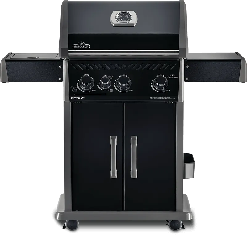 Napoleon Bbq R425SIBPBE Rogue 425 BE SIB with Infrared Side Burner, Black Edition , Black , Propane