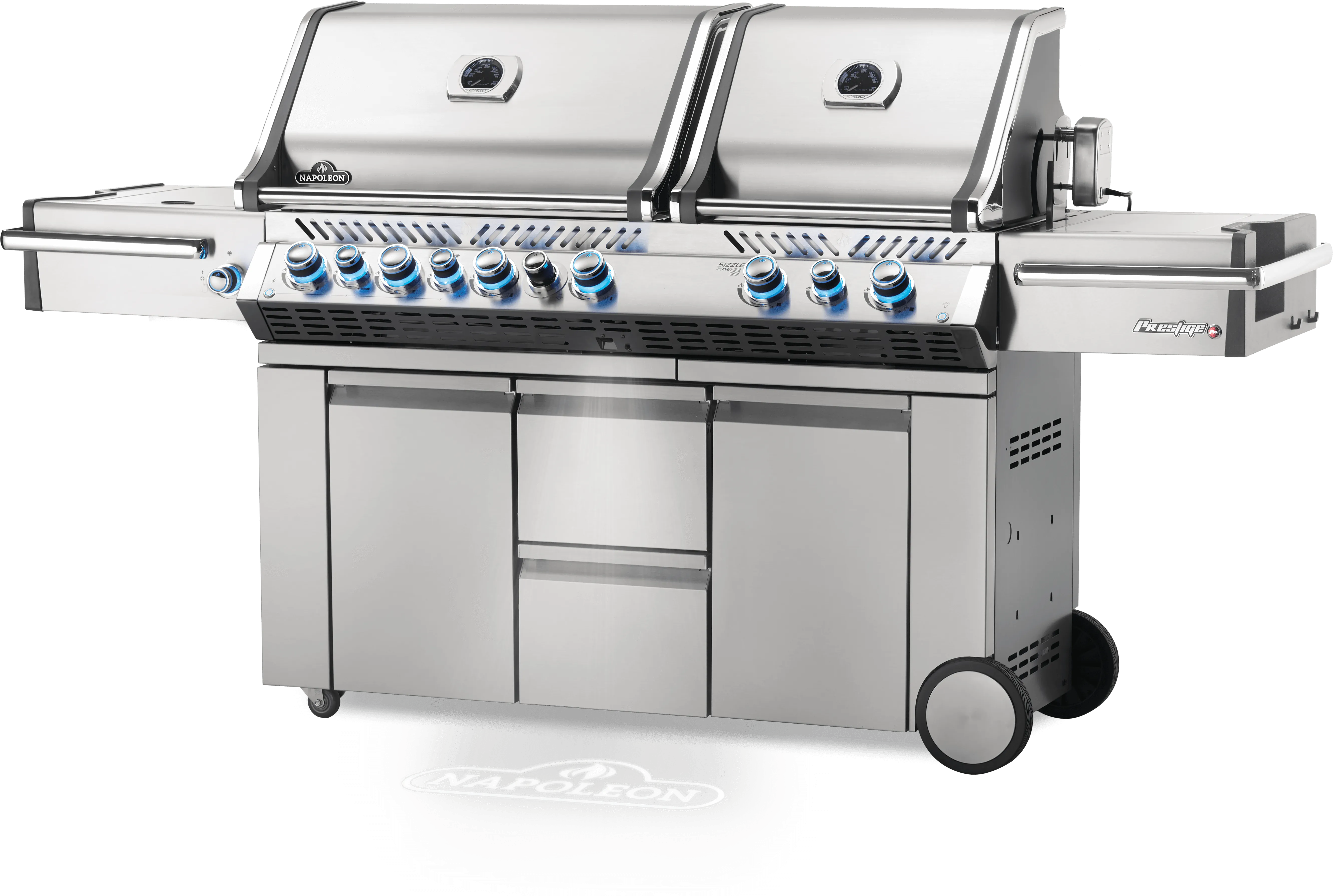 Napoleon Prestige PRO 825 RSIB BBQ with Side Burner, Infrared Rear & Bottom Burners PRO825RSBI-3