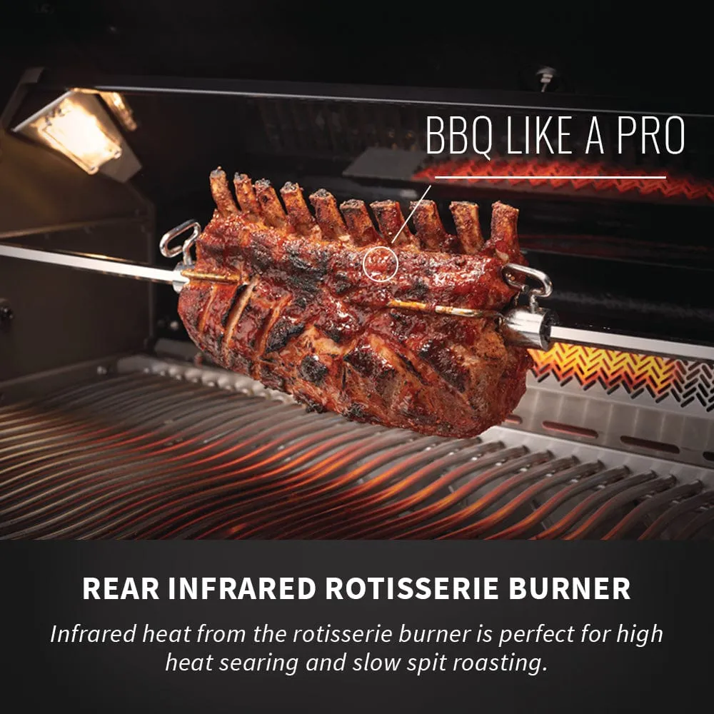 Napoleon Prestige PRO 825 RSIB BBQ with Side Burner, Infrared Rear & Bottom Burners PRO825RSBI-3