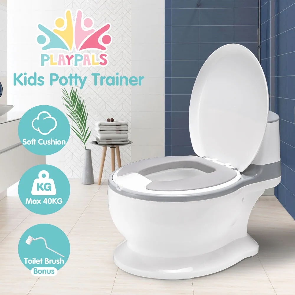 Playpals Kids Potty Trainer Seat Safety Toilet Toddler Training Child Non-Slip