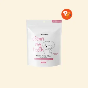 Purpaws Organic Dental Wipes