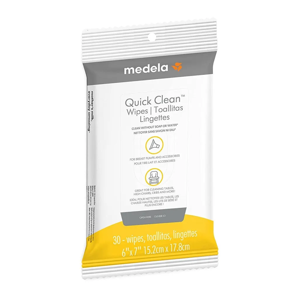 Quick Clean Breast Pump & Accessory Wipes