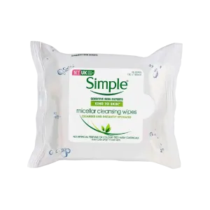 Simple Micellar Cleansing Wipes 25pcs