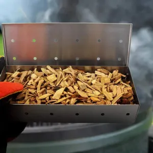 Stainless Steel BBQ Wood Chip Smoke Box