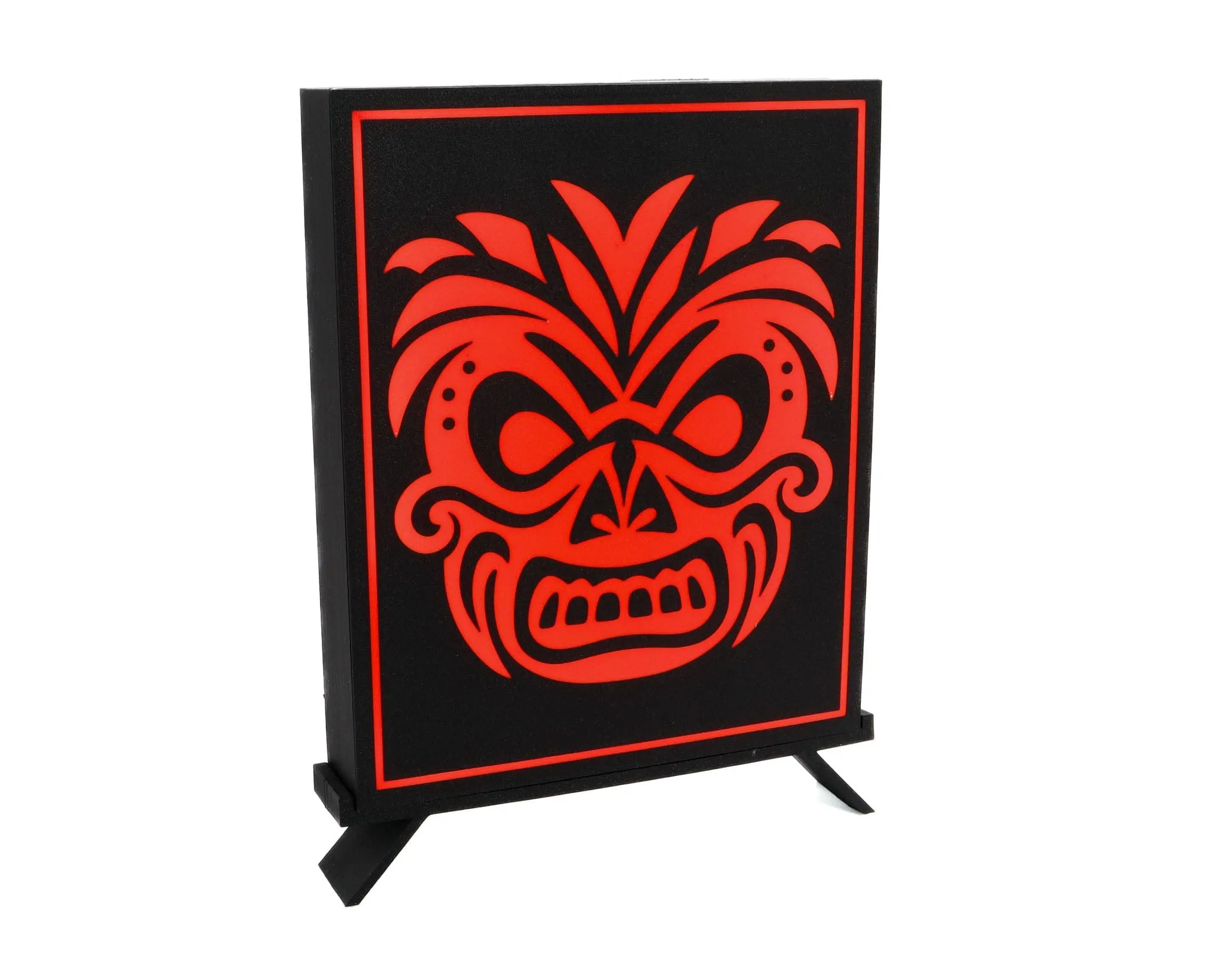 Tiki Mask Lightbox: Illuminate Your Hawaiian Paradise!