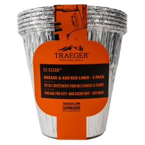 Traeger Grease & Ash Keg Liner 5 Pack