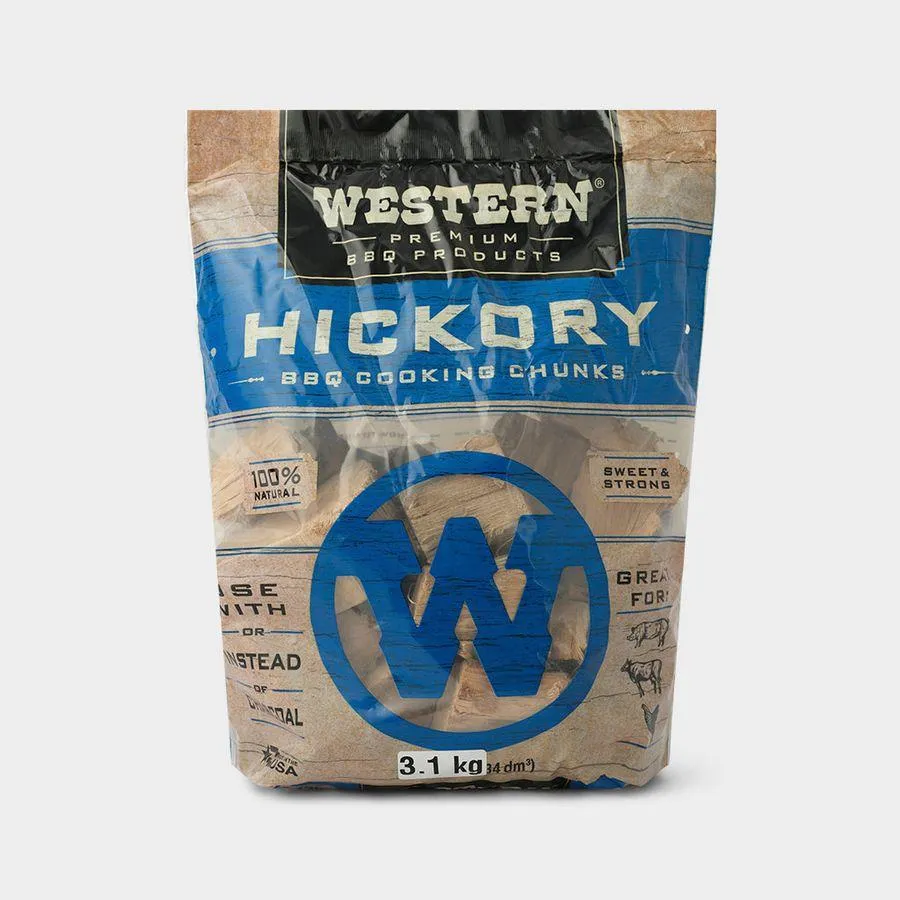 Western BBQ Hickory Wood Chunks